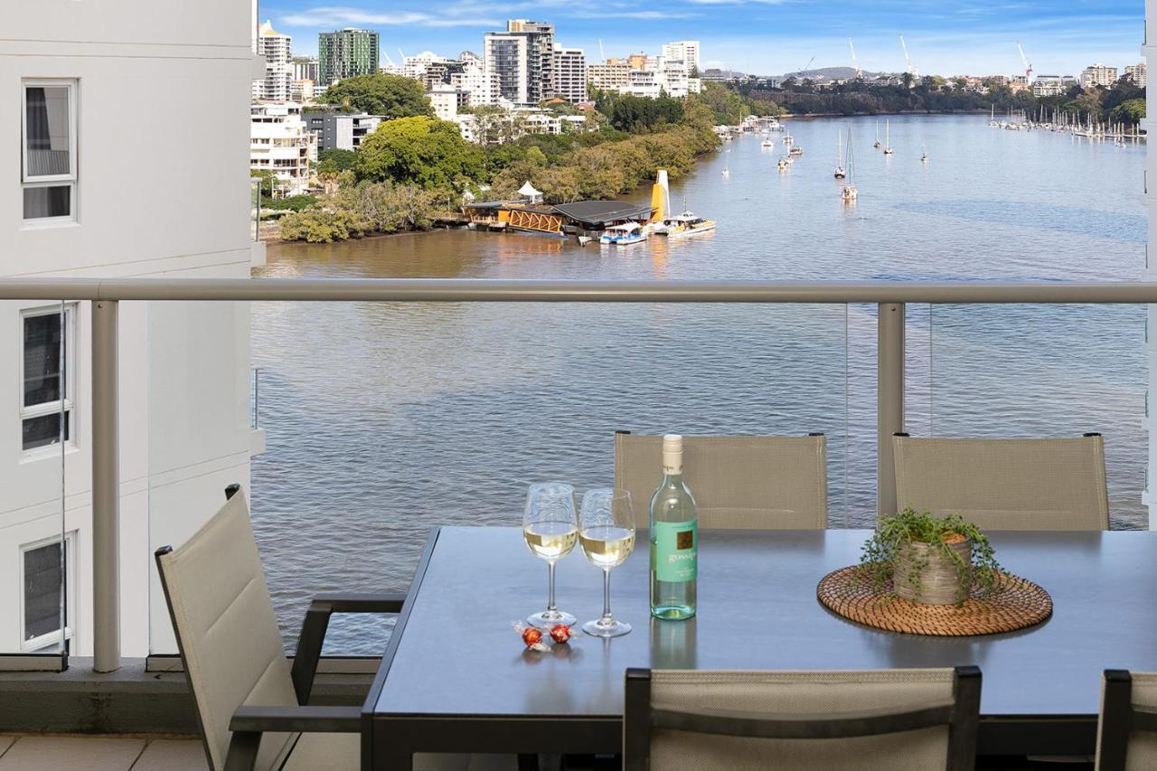 Amazing River View - 3 Bedroom Apartment - Brisbane Cbd - Netflix - Fast Wifi - Carpark 外观 照片